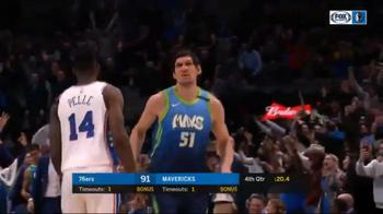 NBA: Marjanovic segna da 3, dedica a Harris