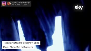 VIDEO Sanremo 2020, chi Ã¨ il rapper romano Rancore