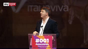 Prima assemblea di Iv, Renzi: appoggi a governo