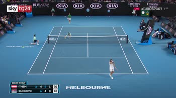 Australian Open, Djokovic batte Thiem in finale