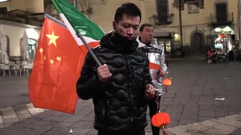 Coronavirus, a Napoli flash mob per la comunitÃ  cinese