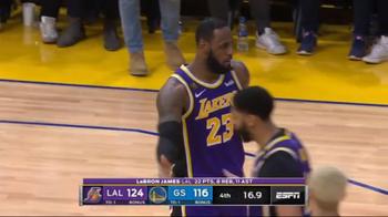 NBA Highlights: Golden State-L.A. Lakers 120-125