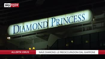 Allerta virus: nave diamond, le preoccupazioni del Giappone