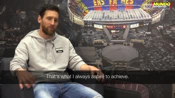 Messi pledges his future to Barcelona