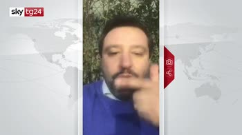 ERROR! Salvini, se Conte non sa difenderci contro il coronavirus se ne vada