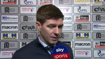 Gerrard upset by Rangers' defending