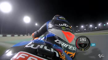 GP Qatar, Moto2: Marini a terra all'ultima curva