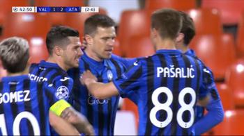 Valencia-Atalanta 3-4: gol e highlights
