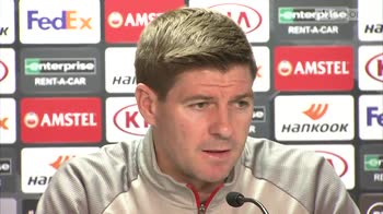 Gerrard unhappy about playing without fans