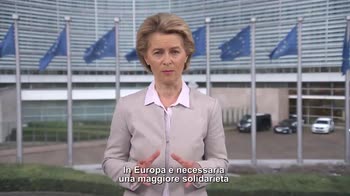 Von der Leyen: ora in Europa siamo tutti italiani. VIDEO