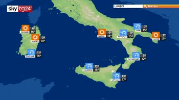 Il meteo fino a mercoledì 18 marzo