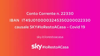 Coronavirus, #IoRestoACasa, la campagna di Sky