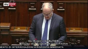 Gualtieri: liberare risorse per oltre 500mld