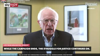 Usa 2020, Sanders annuncia ritiro dalle Primarie dem