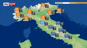 Maltempo fino a giovedì, poi miglioramento