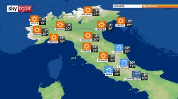 Migliora al nord, maltempo al centro-sud fino a giovedì