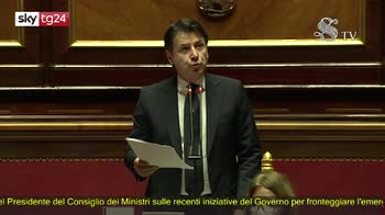 Coronavirus, Conte riferisce al Senato