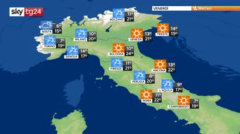 Weekend soleggiato ma con qualche temporale