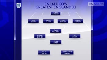 Smith and Aluko name all time England XI