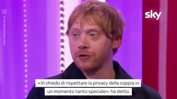 VIDEO È nata la figlia di Rupert Grint, Ron di Harry Potter