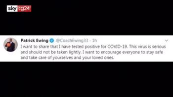 NBA: Patrick Ewing Ã¨ risultato positivo al coronavirus
