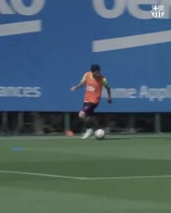 BarÃ§a, fa tutto Messi: il gol in allenamento Ã¨ caparbio