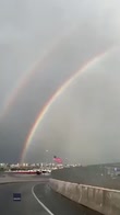 Colorado, un doppio arcobaleno nei cieli di Denver. VIDEO