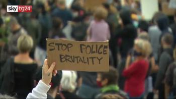Le proteste di Black Lives Matter in Belgio. VIDEO
