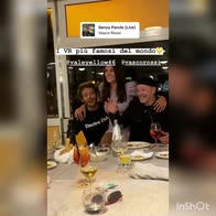 Valentino Rossi e Vasco Rossi insieme a cena: il video