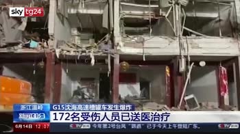 Cina, esplode autocisterna: 19 morti e 172 feriti