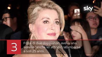 VIDEO 5 curiosità su Catherine Deneuve