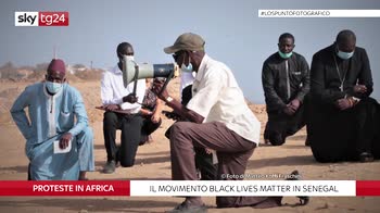Le foto delle proteste Black Lives Matter in Senegal