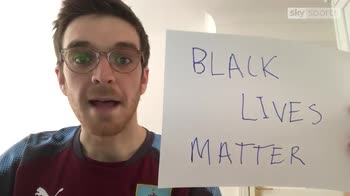 Burnley fans unite to support Black Lives Matter