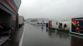 F1, pioggia battente a Spielberg: terze libere...