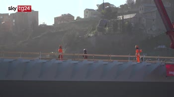 ERROR! Genova, nuovo ponte, si abbassano i limiti di velocità: "Tutto a norma"