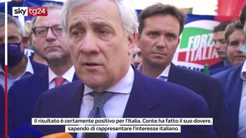 Recovery Fund, Tajani: "Risultato positivo"