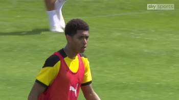 Sancho, Bellingham train with Dortmund