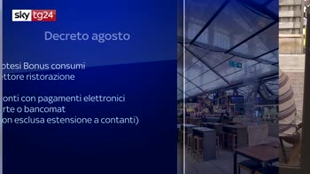 Decreto agosto, misure da 25 mld per sostegno economia