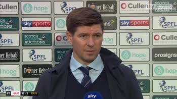 Gerrard happy with Gers month