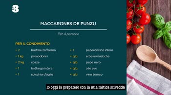 Ogni Mattina, si cucinano i maccarrones de punzu