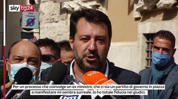 Processo, Salvini: ho fiducia nei giudici
