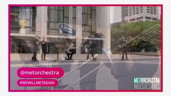 Hashtagart, l'orchestra del Met suona en plein air