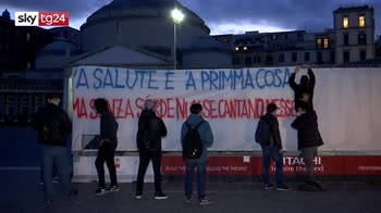 ERROR! Covid, ancora proteste a Napoli contro le restrizioni