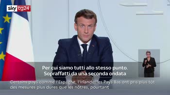 Macron: sopraffatti dalla seconda ondata