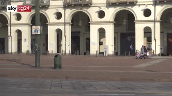 Torino, i controlli della Polizia nel lockdown