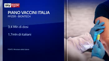 Vaccini Italia, prime dosi già entro fine dell'anno