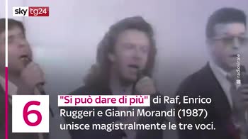 VIDEO Le canzoni più famose che hanno vinto Sanremo