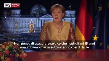 Merkel: mai un anno così difficile in 15 anni da cancelliera