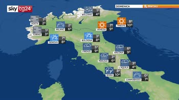 Weekend di maltempo: precipitazioni sull'Italia, neve fino in pianura in Piemonte