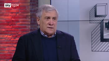 Antonio Tajani a "L'Ospite" su Sky TG24